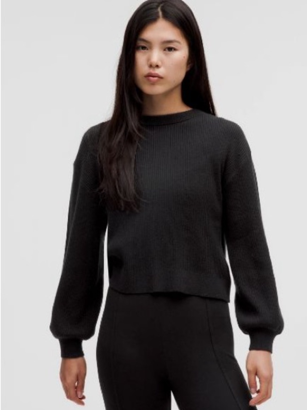 Lululemon Reversible Crossover Sweater - Black